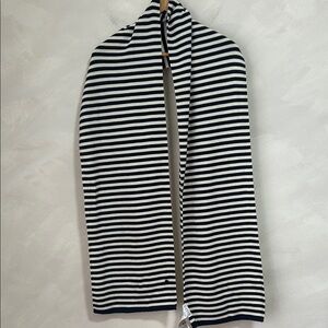 Claudie Pierlot wool blend striped mariner scarf rectangle